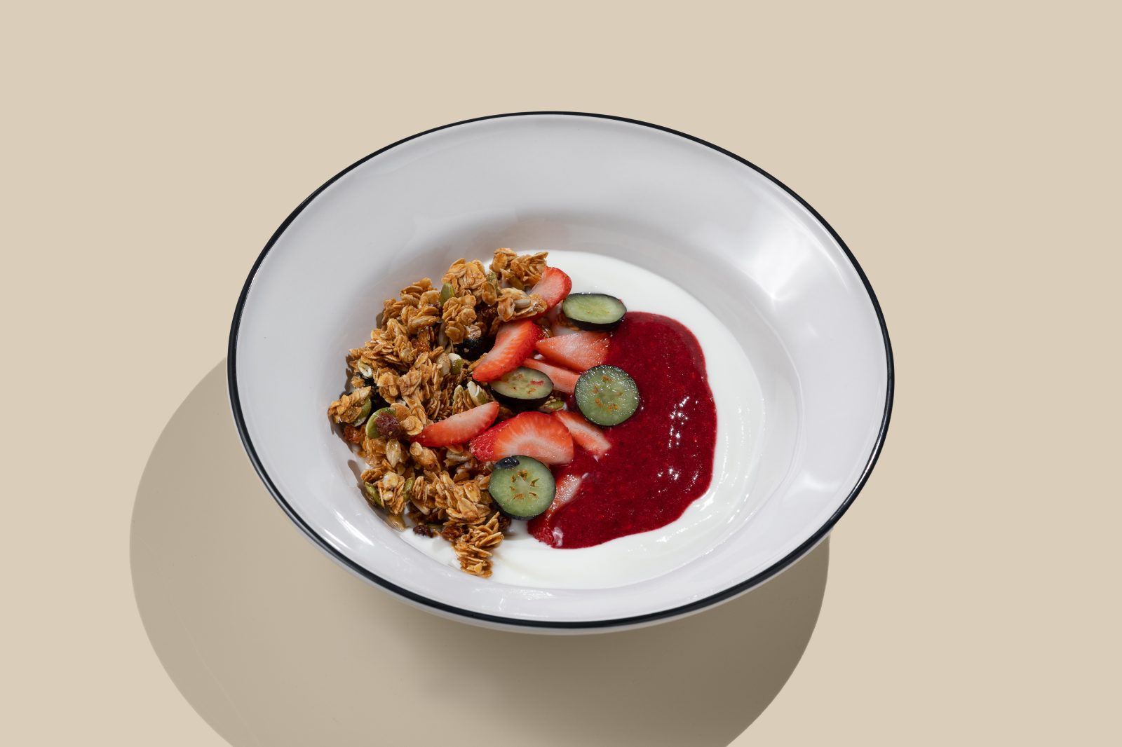 Yogurt with Granola & Berries