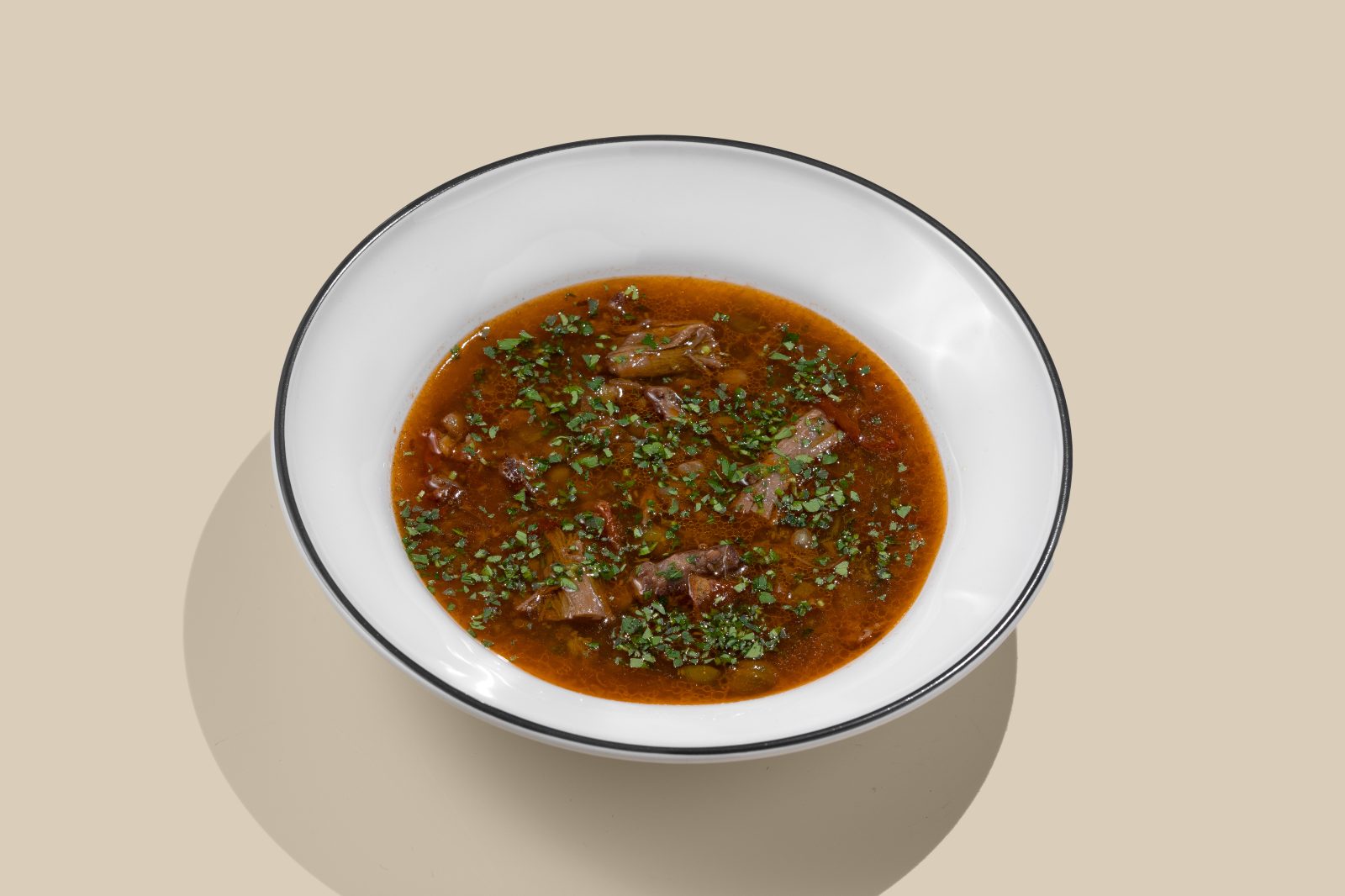 Lentil Soup with Angus Beef