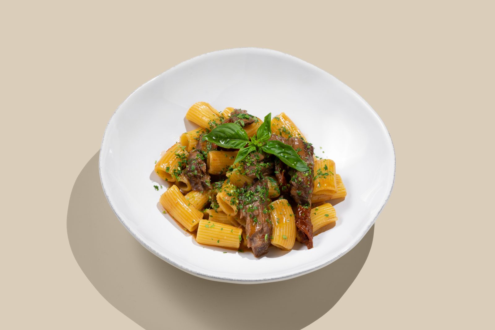 Rigatoni with Angus Beef