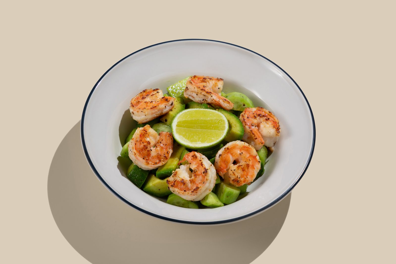 Shrimp with Avocado