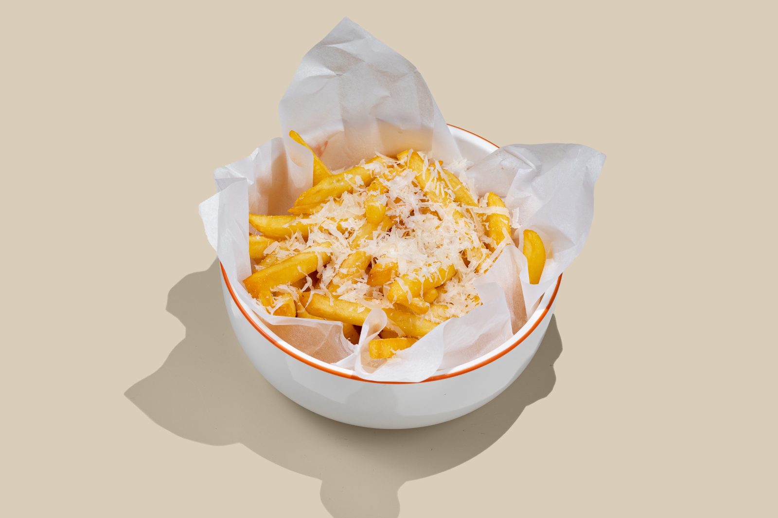Fries with Parmesan and Truffle