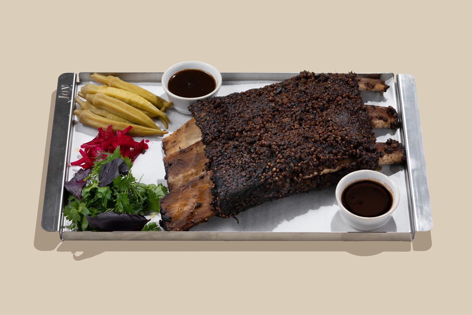 Seasoned Beef Ribs (serves 2-3)