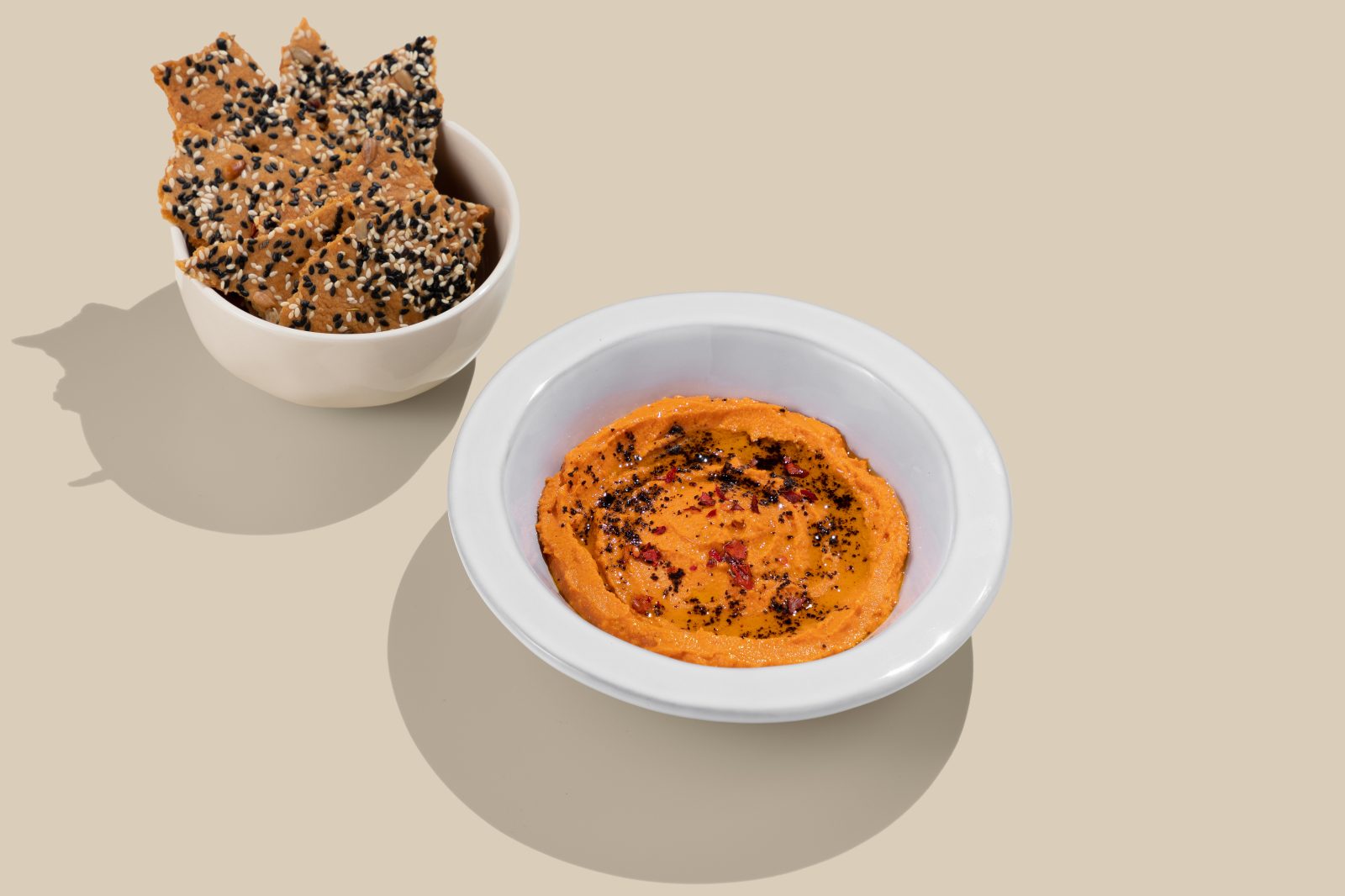 Hummus with Roasted Pepper